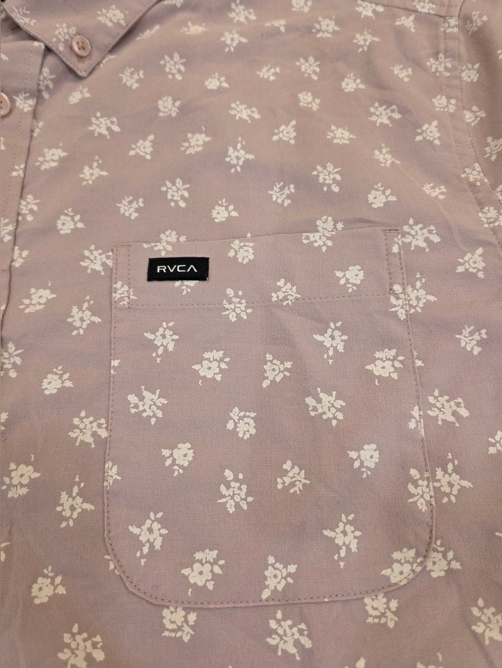 RVCA Men's That'll Do Print Short Sleeve Shirt Size M -Item 134 - Picture 7 of 9